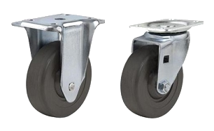 Hard Rubber Casters